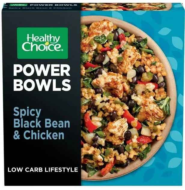 Spicy Black Beans Chicken & Riced Cauliflower Frozen Meal, 9.25 oz - Pack of 6 H99617