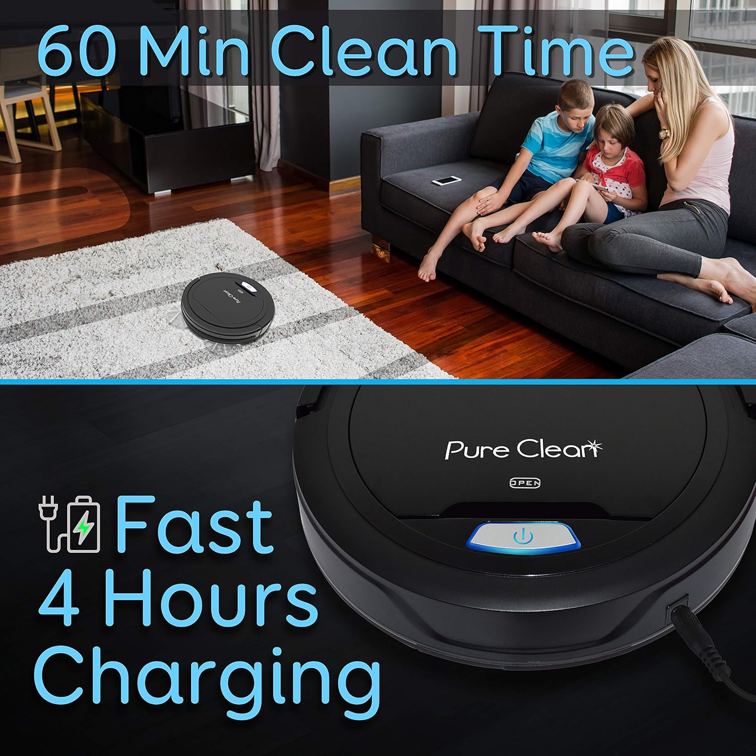 Robot Vacuum Cleaner with Lithium Battery R25227