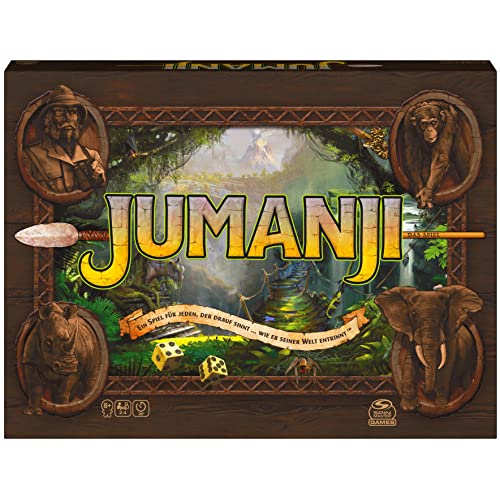 Jumanji Family Game for 2-4 Players Aged 8 and up Cooperative Adventure Game P8788