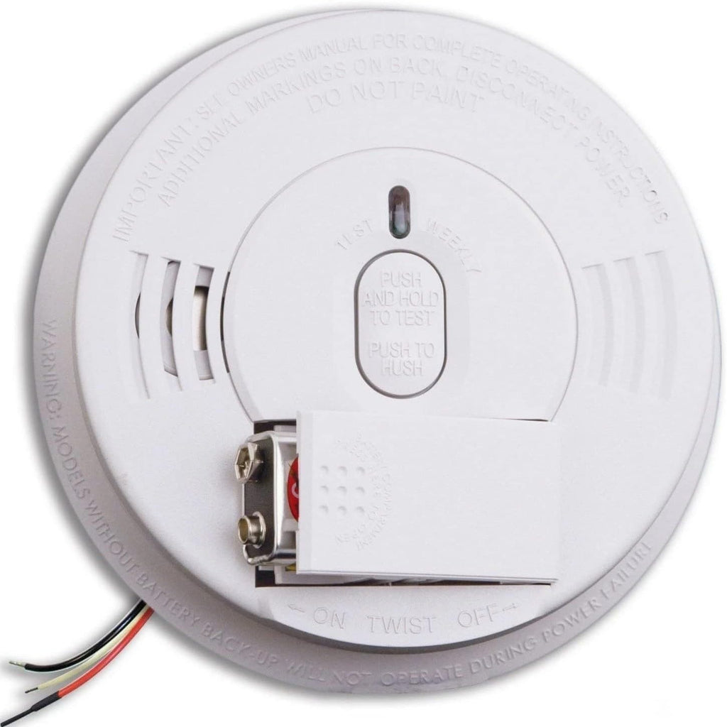 Hardwired Smoke Detector 2-Pack with Battery Backup D987234