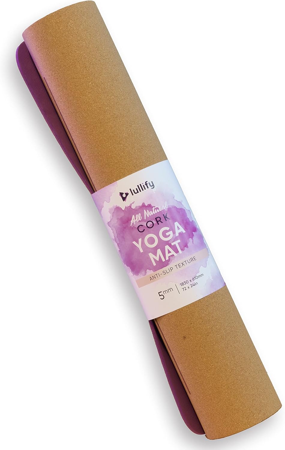 Cork Yoga Mat with Carrying Strap U44176