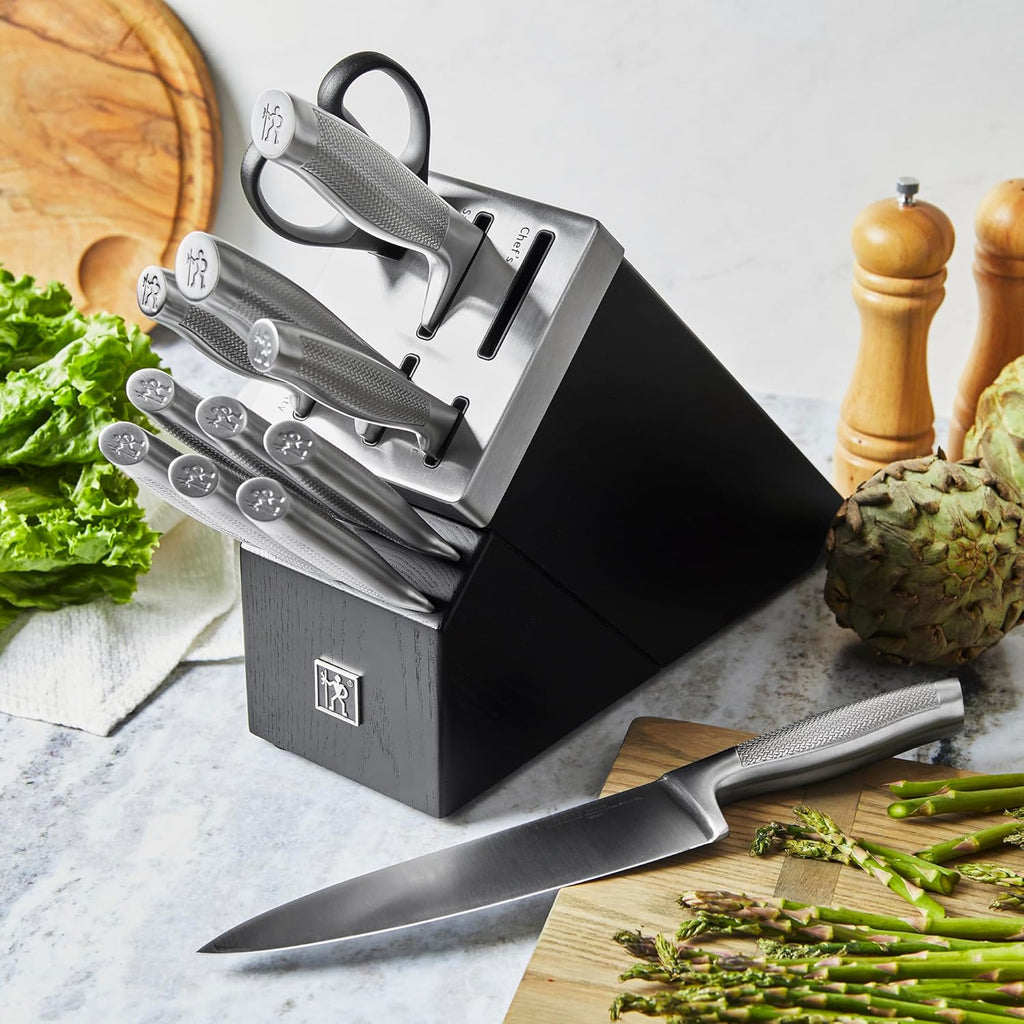 13 Piece Stainless Steel Knife Block Set W702647