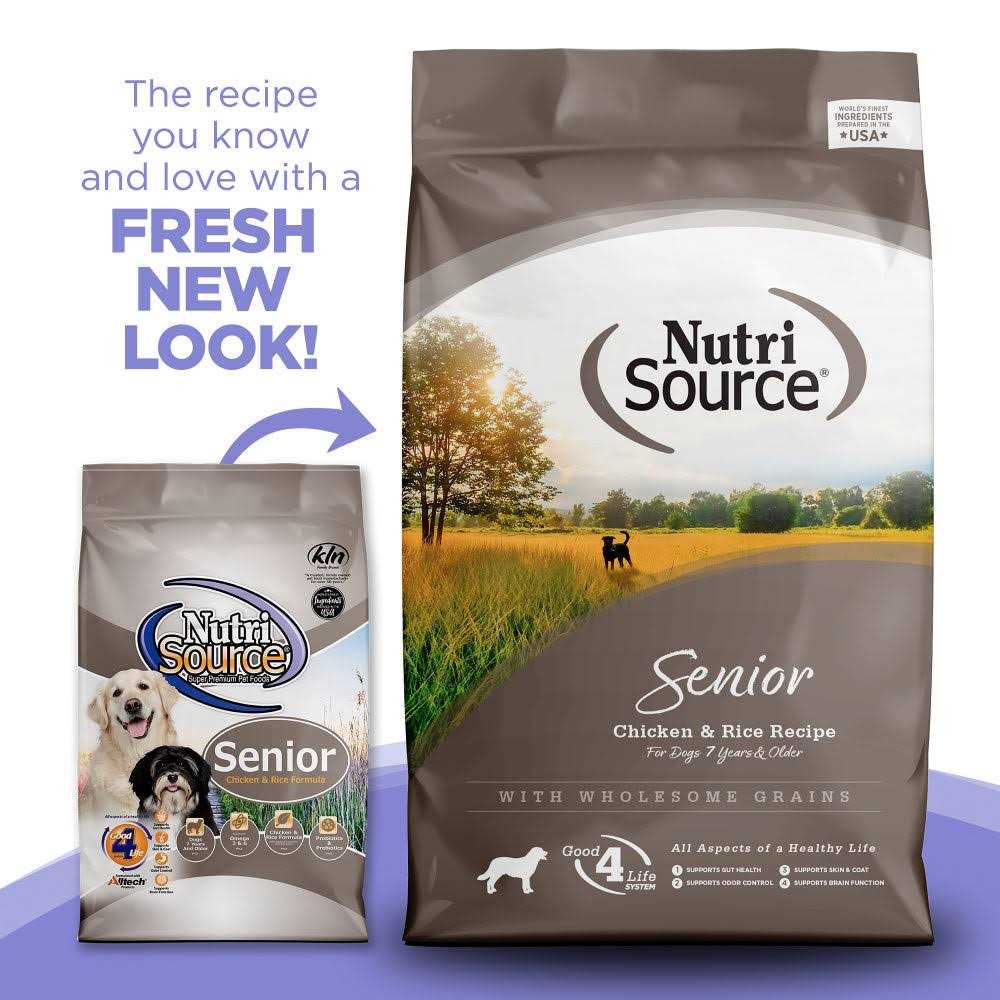 Senior Chicken Rice Dry Dog Food Z186
