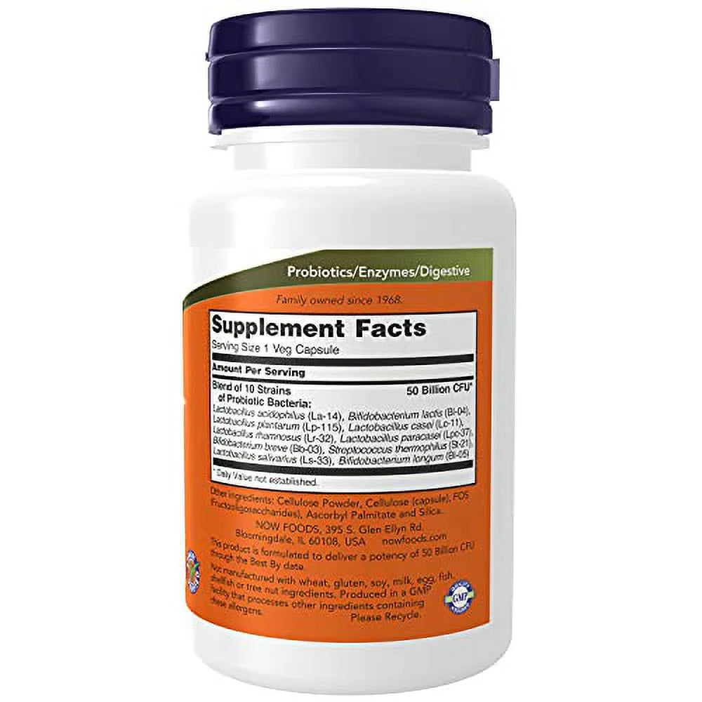 50 Veg Capsules Probiotic-10 F274766