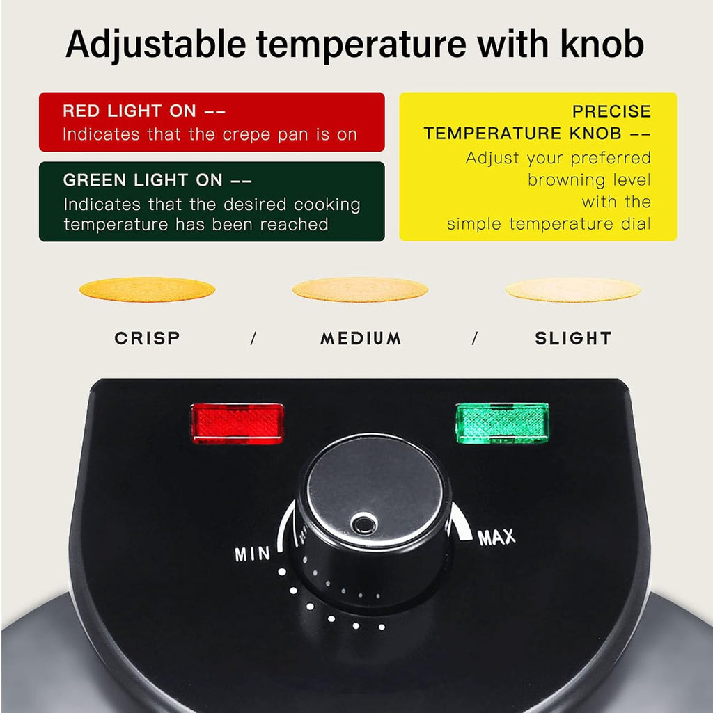 10 inch Non Stick Electric Tortilla Maker W603