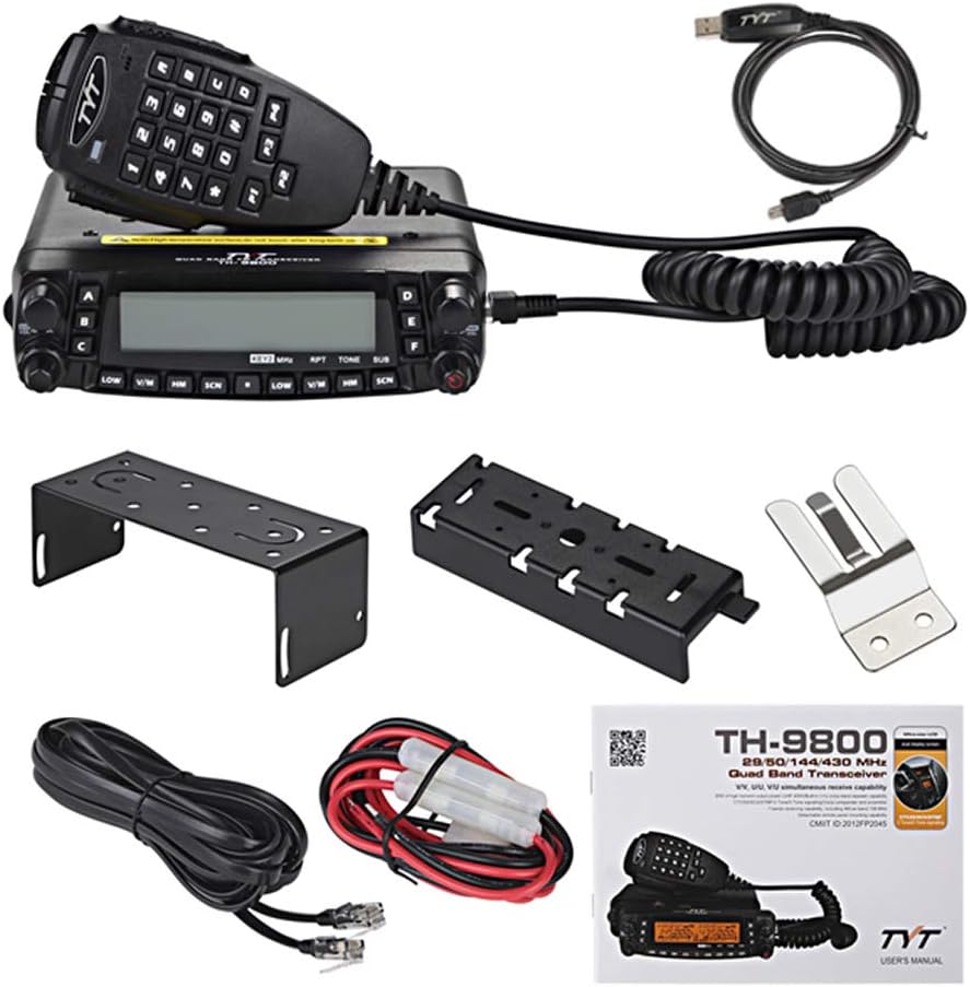 Quad Band 50W Mobile Ham Radio W8801