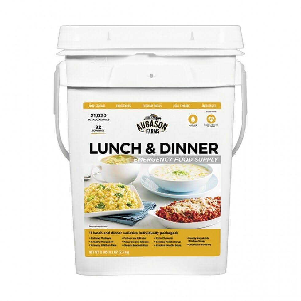 4-Pail Food Variety Kit with Survival Gear R149