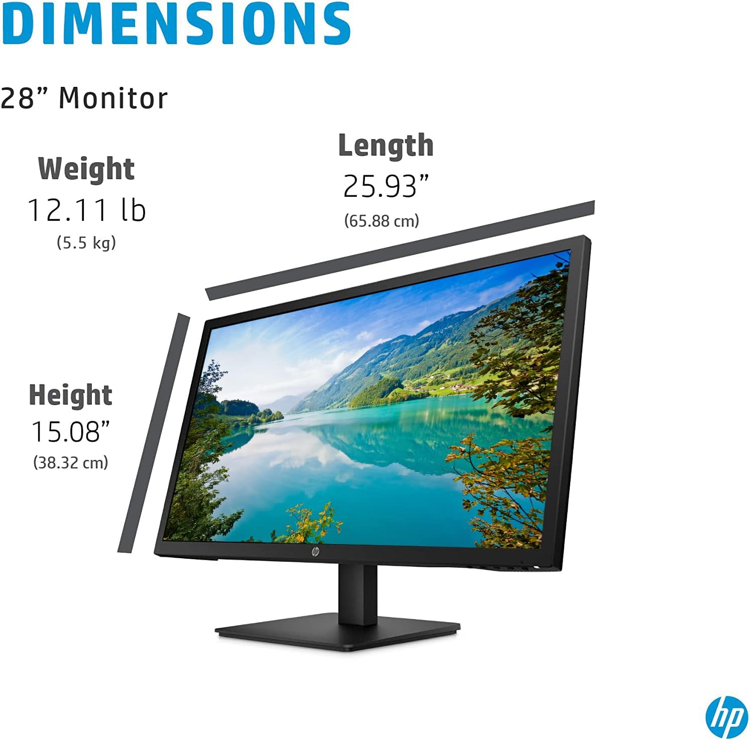 28-inch 4K LED Monitor with 3840 x 2160 Resolution B213