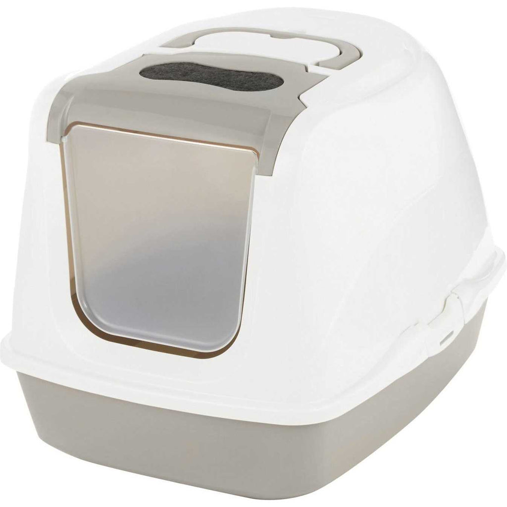 Flip Top Hooded Cat Litter Box S4497