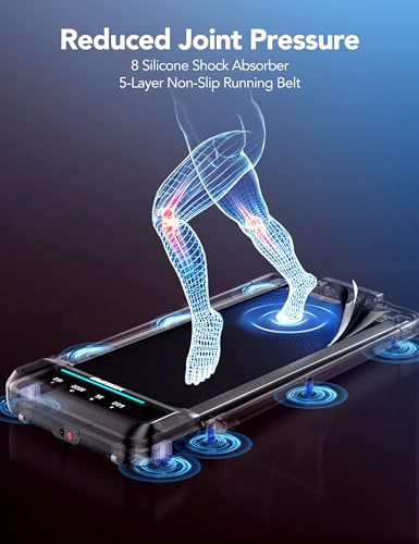 2 in 1 Under Desk Treadmill with Remote Control C963256