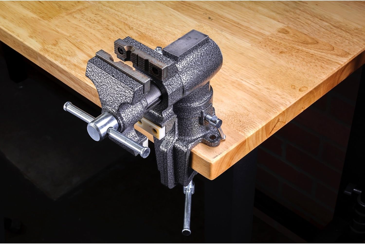 2-1/2 inch Mini Jaw Portable Clamp-on Table Bench Vise with Soft Jaw Covers T923