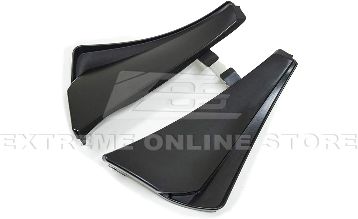GM Factory XL Extended Style Painted Carbon Flash Metallic Rear Side Splash Guards Mud Flap Pair M282