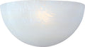 White Wall Sconce 1-Light 60 Total Watts U7422