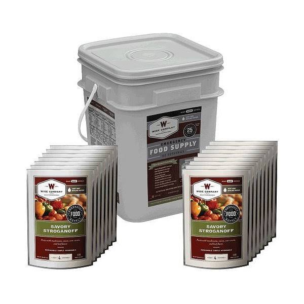 60 Servings Freeze Dried Entree Bucket N30299