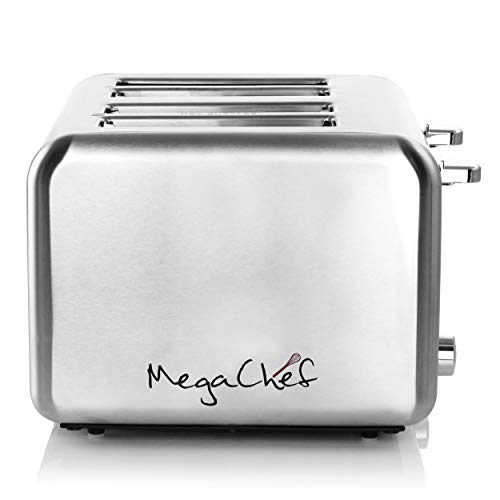 4 Slice Stainless Steel Red Toaster D216