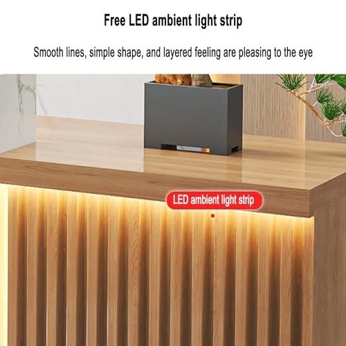 Reception Desk with LED Lights N887