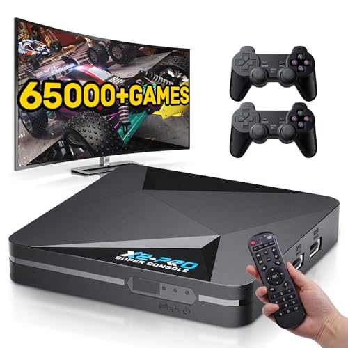 Retro Game Console with 65,000+ Classic Games, 4K HD Output D94602