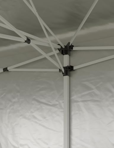 10'x 20' Pop up Canopy Tent with 210D Oxford Fabric, Black J8123