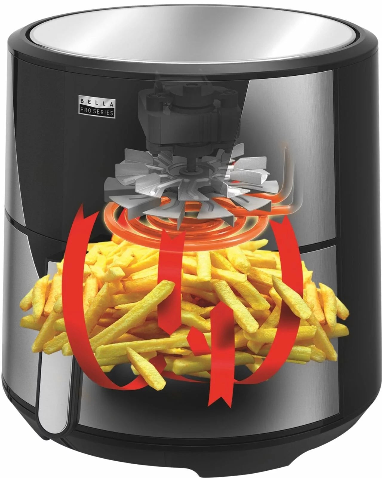 8-qt. Digital Air Fryer - Stainless Steel W752