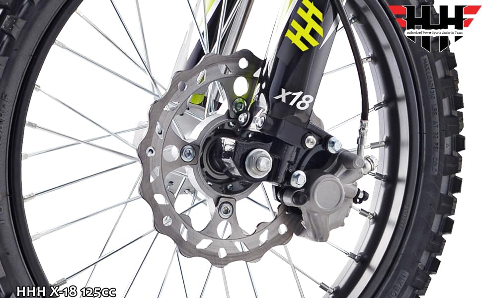125cc Dirt Bike with 17/14 inch Tires V7095