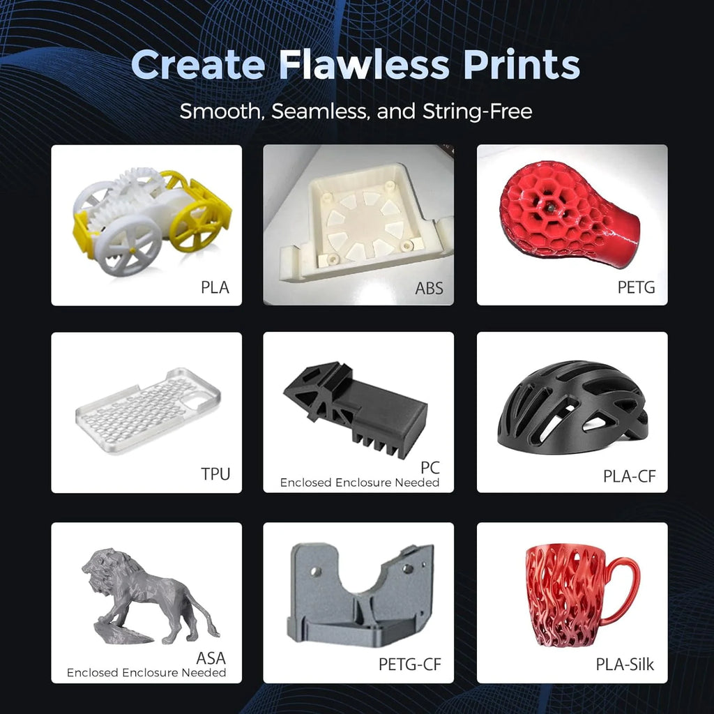 High Speed 3D Printer, Print Size 8.7 x 8.7 x 8.7'' H359868