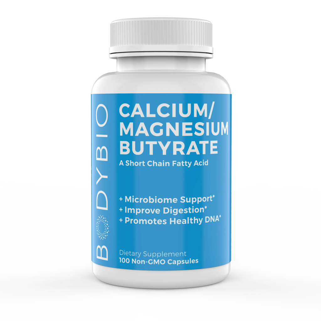 Butyrate Gut Health Supplement 100 Calcium Magnesium Capsules B711