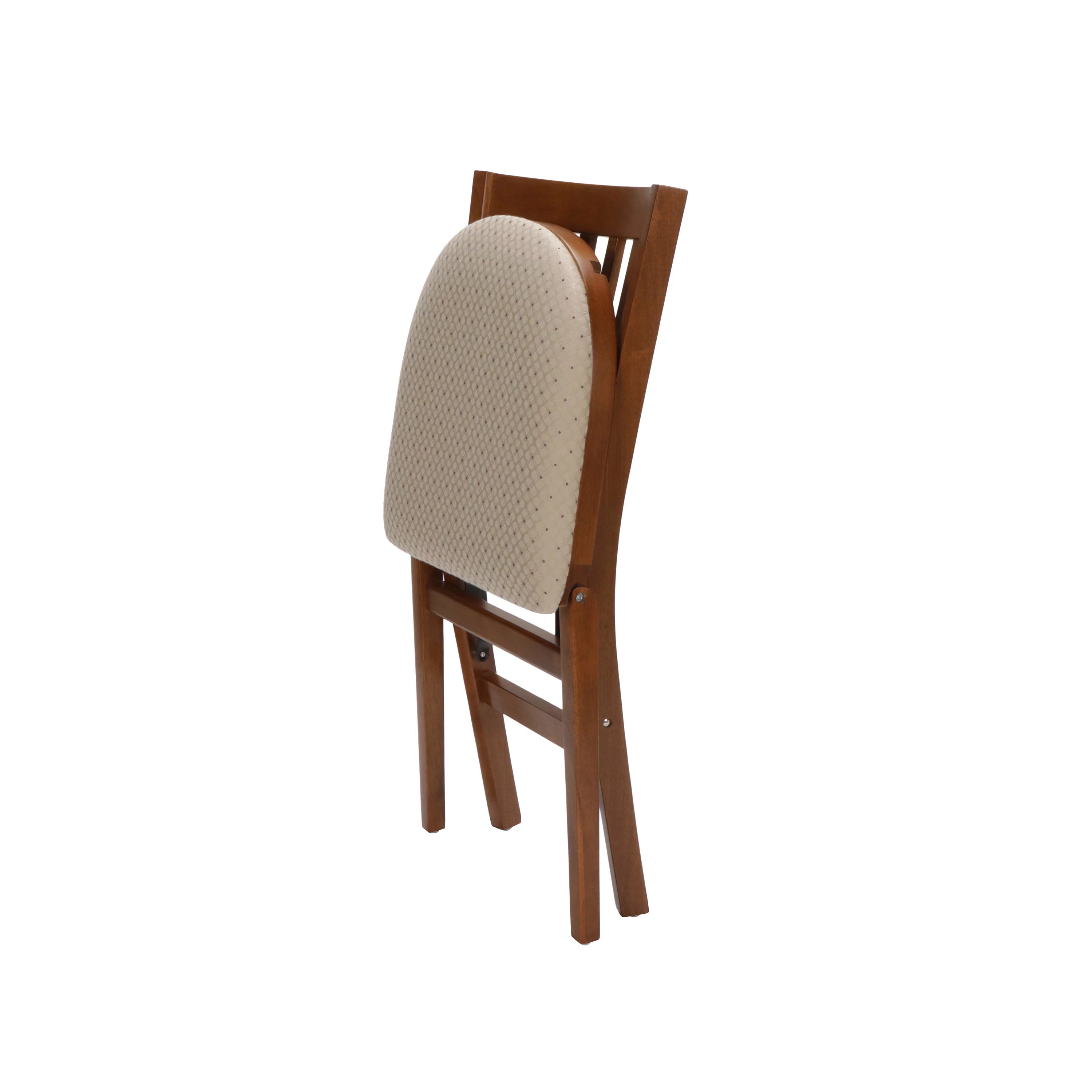 Folding Hardwood Chair Fruitwood (2-Pack) B844231
