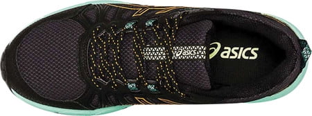 Women's Gel-Venture 7 Running Shoes 6 Wide Black/Orange Pop P909