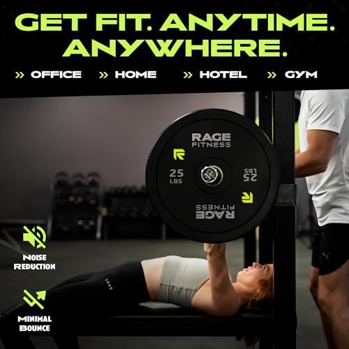 Rubber Bumper Plates with Steel Insert D823