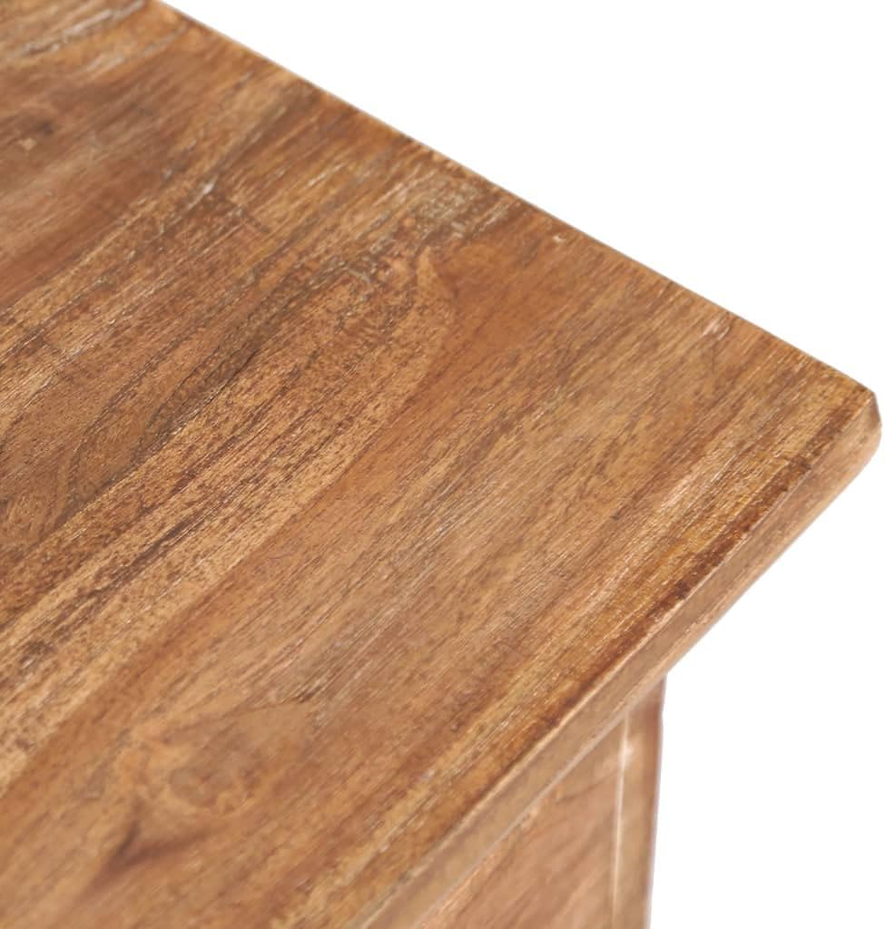 Solid Teak Chest of Drawers with Storage N951