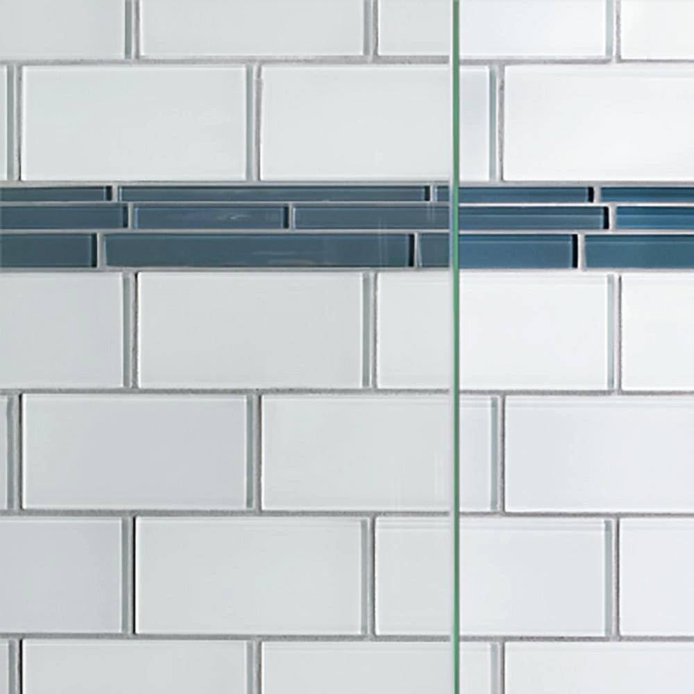 Clear Framed Sliding Tub Door in Oil Rubbed Bronze M49808
