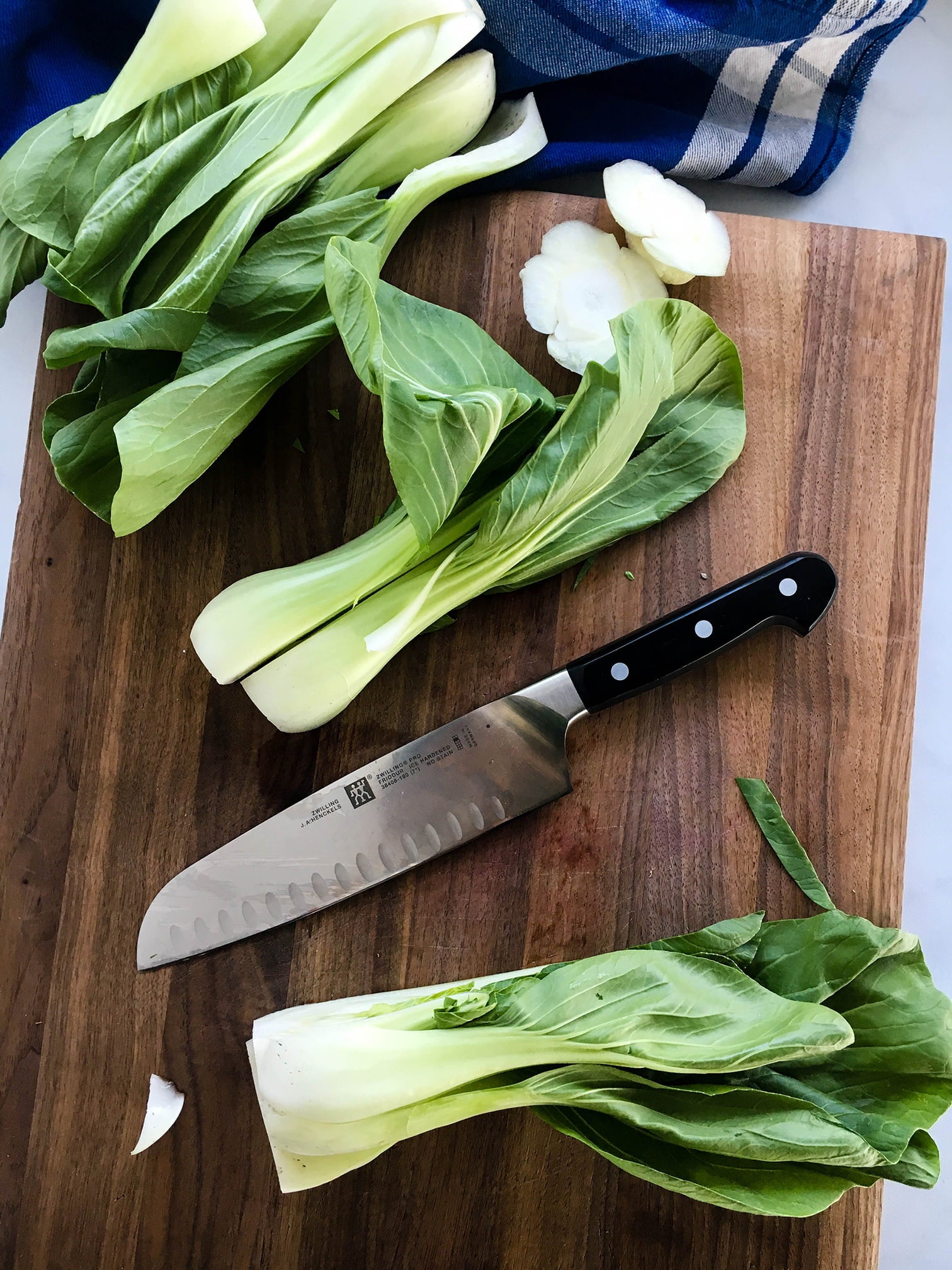 7" Hollow Edge Santoku Knife S44341