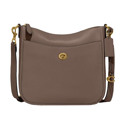 Polished Pebble Leather Chaise Crossbody S416