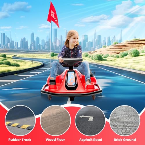 24V Electric Go Kart, 7Ah Drifting Car X1336