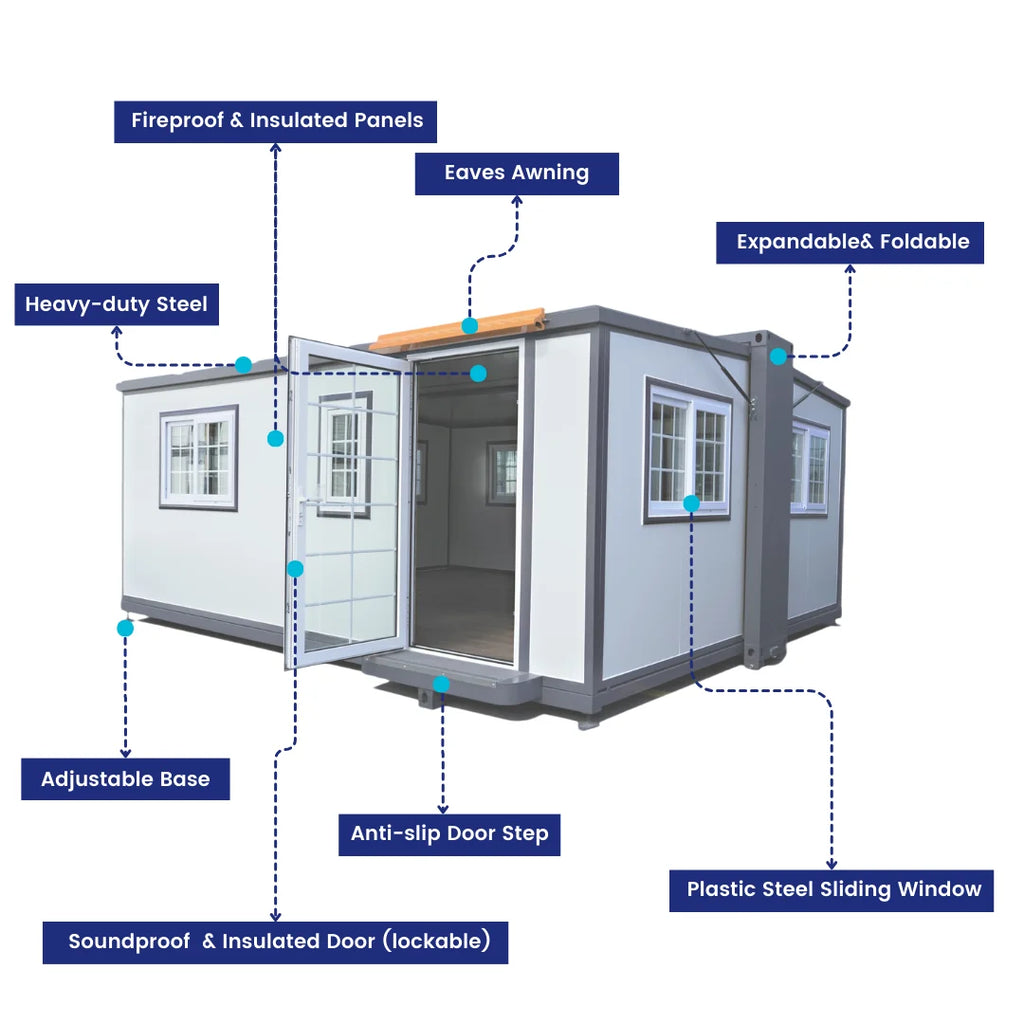 Expandable Prebuilt Home U774