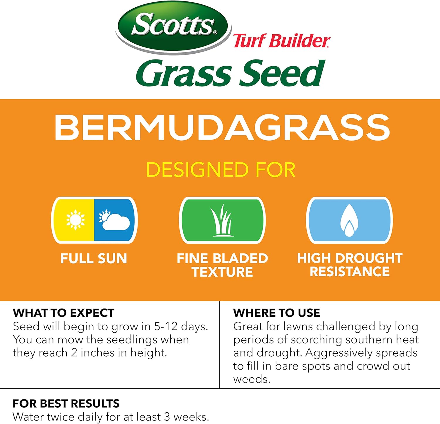 5 lbs. Bermudagrass Grass Seed P903