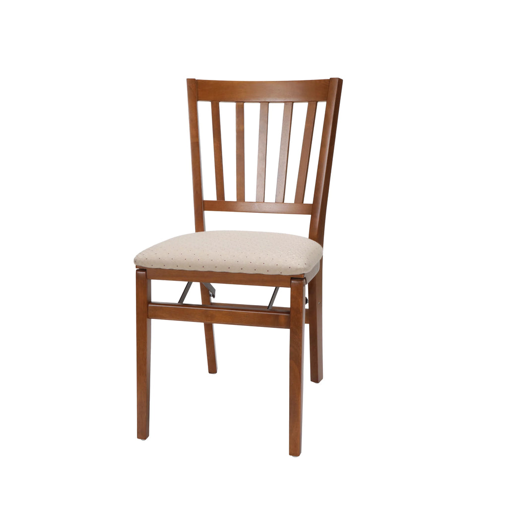 Folding Hardwood Chair Fruitwood (2-Pack) B844231