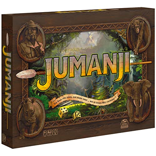 Jumanji Family Game for 2-4 Players Aged 8 and up Cooperative Adventure Game P8788