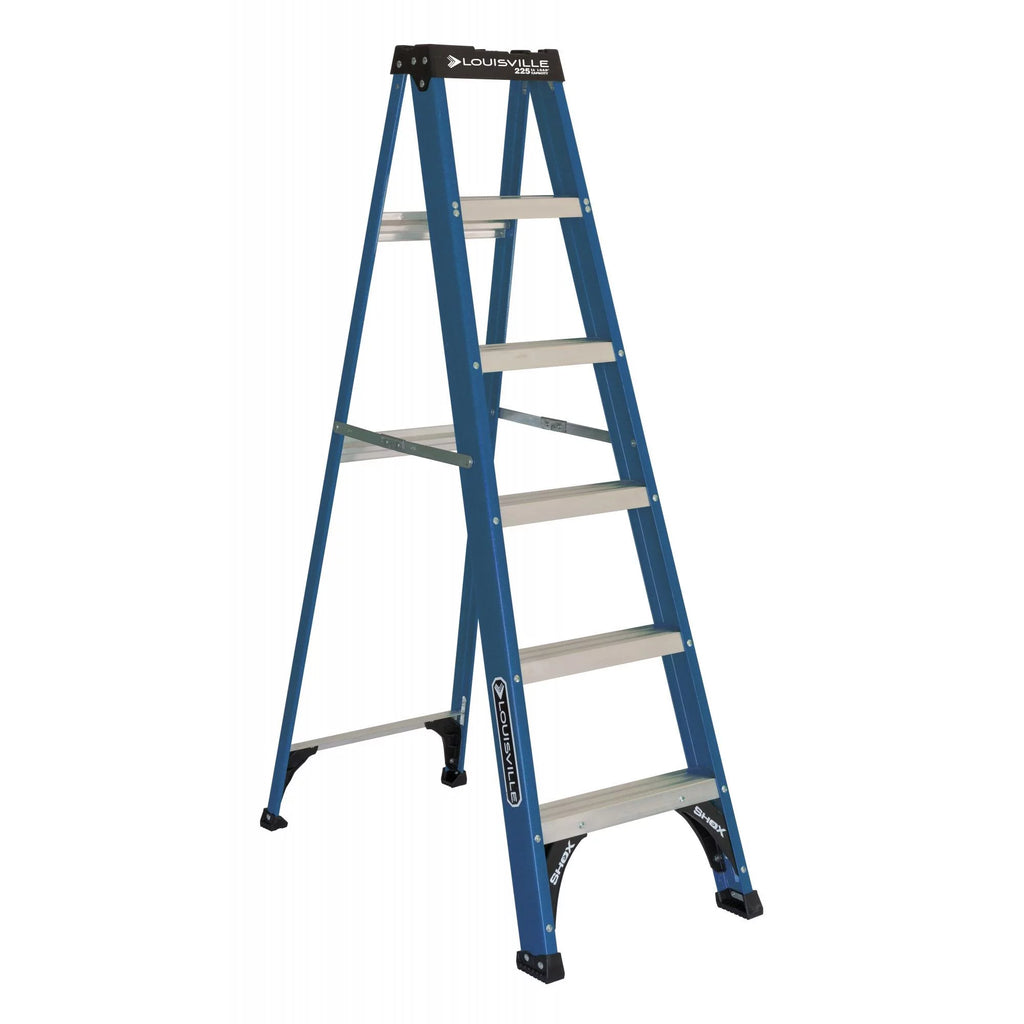 6 ft Fiberglass Step Ladder L877450