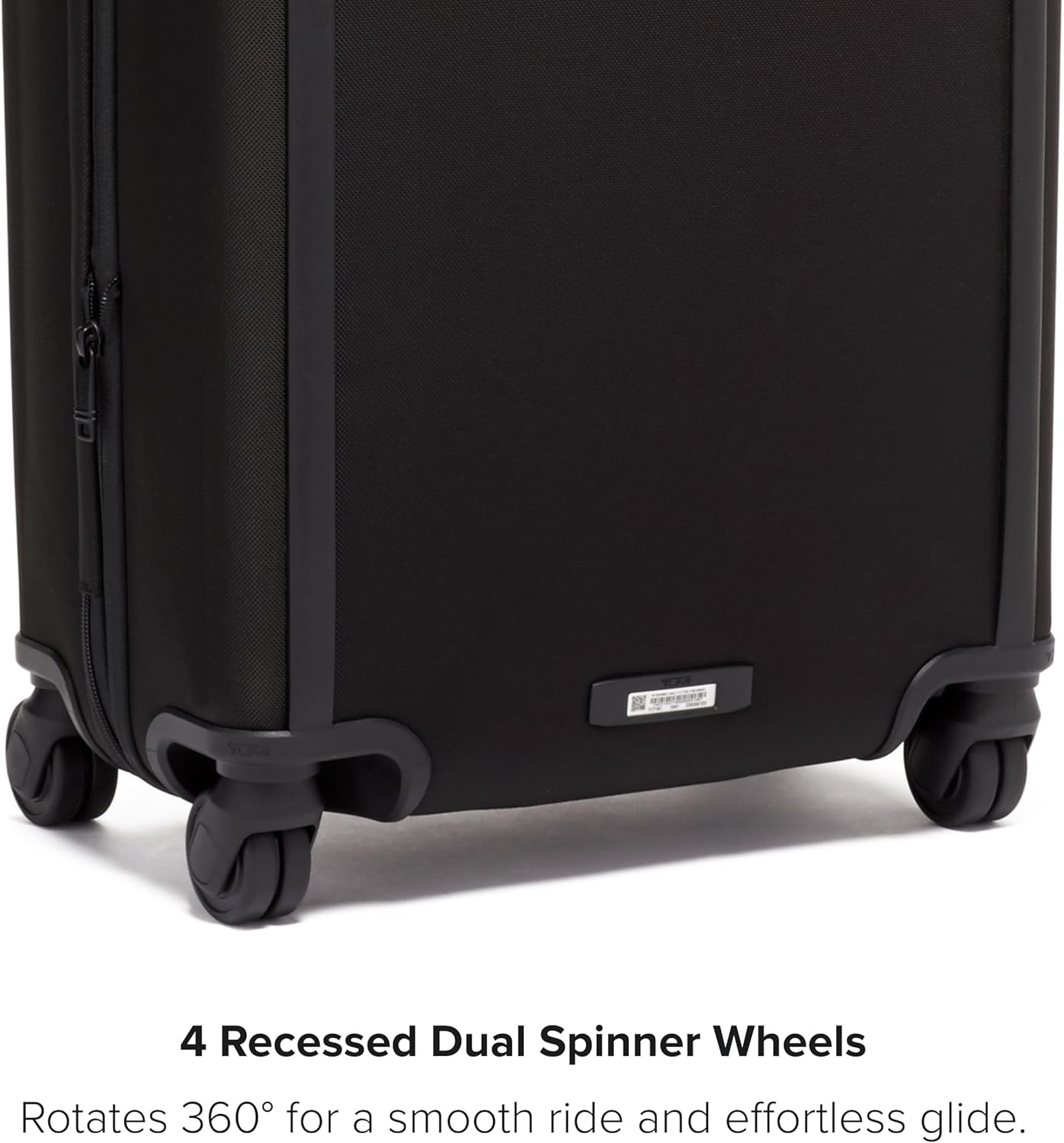 Black 4-Wheeled Carry-On Luggage I841