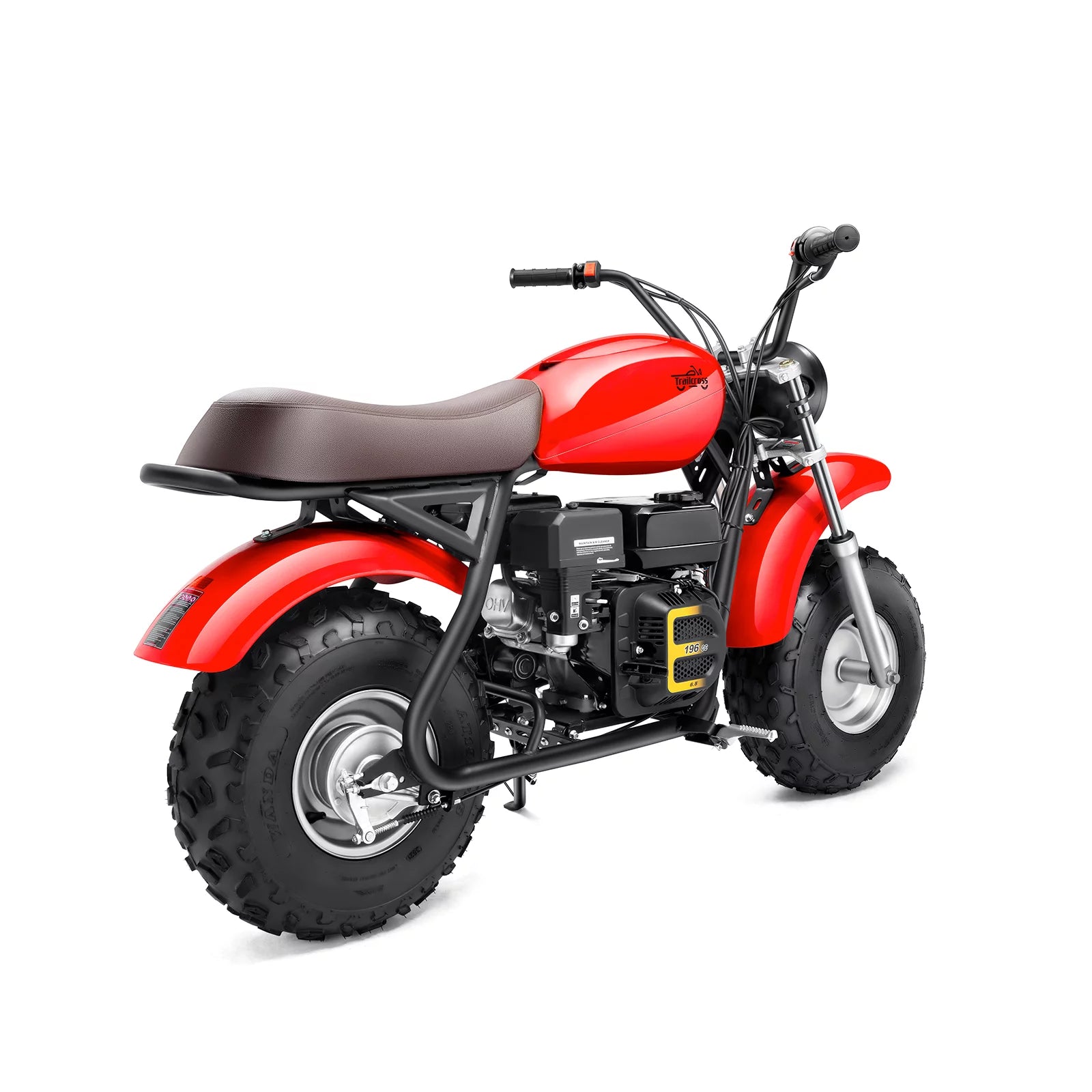 Red 196cc Gas Mini Bike O23689