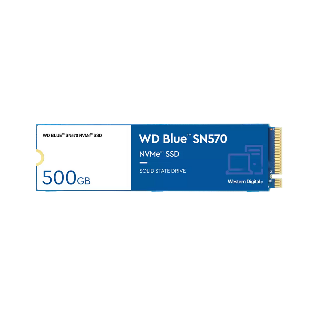 500GB WD Blue SN570 NVMe M.2 2280 Solid State Drive M62287