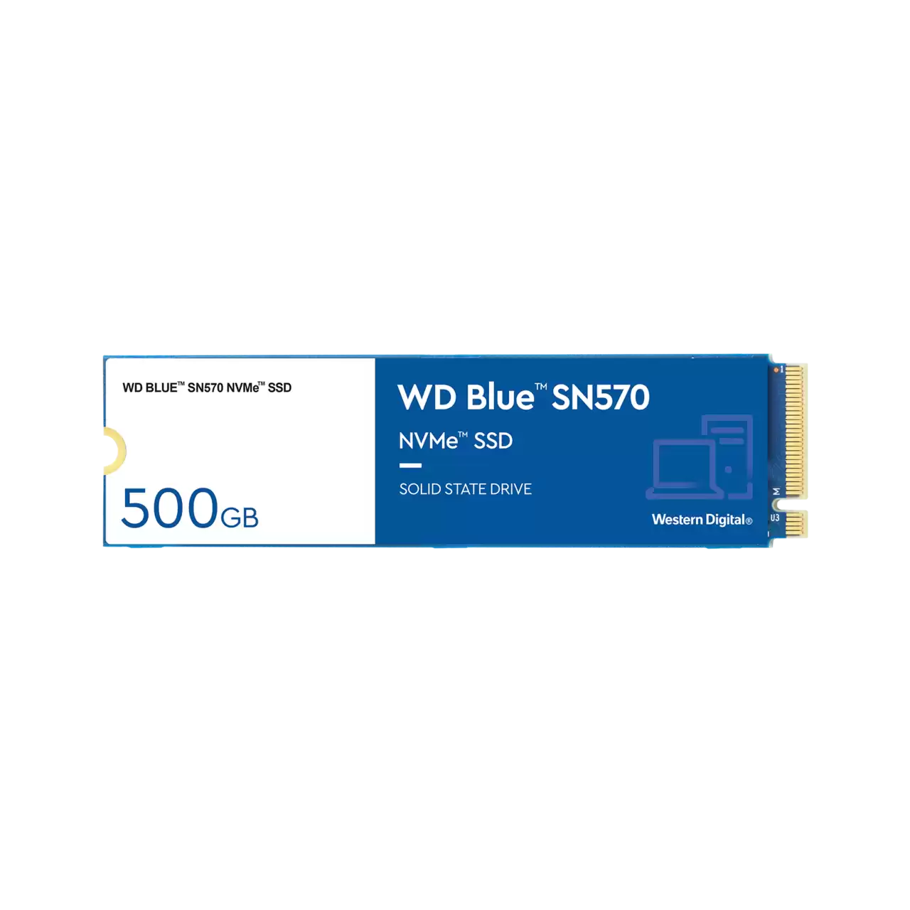 500GB WD Blue SN570 NVMe M.2 2280 Solid State Drive M62287