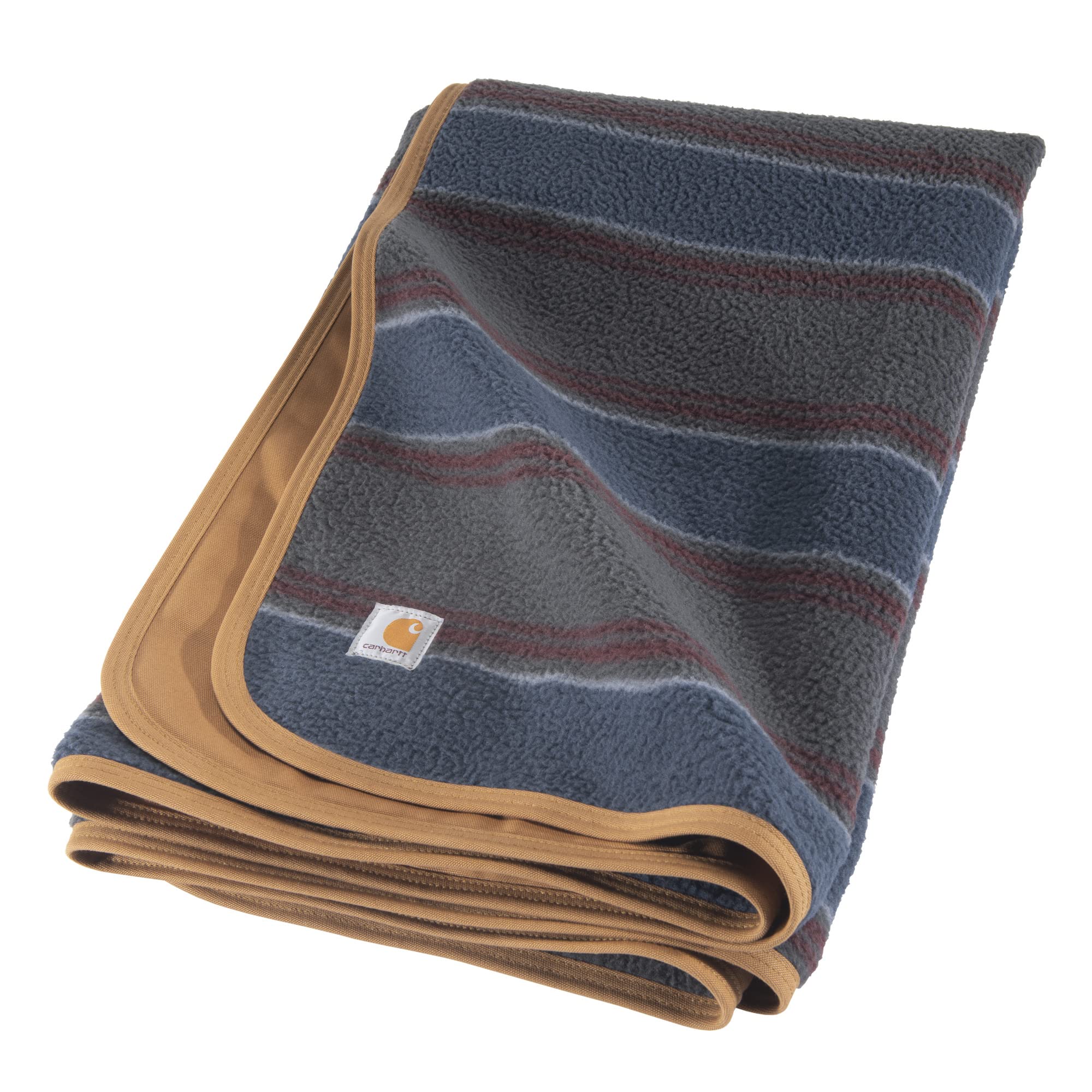 Firm Duck Sherpa-Lined Throw Blanket Y718510