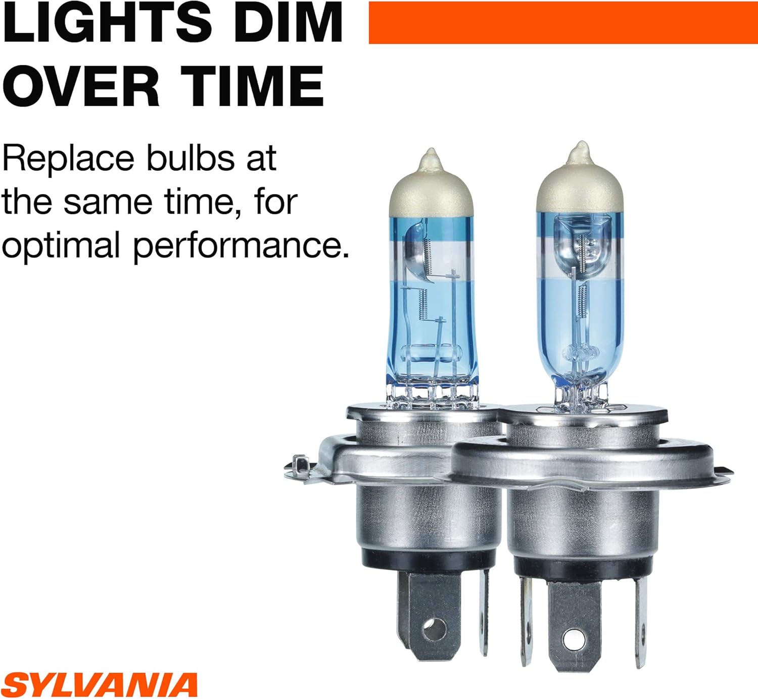 9003 Halogen Headlight Bulb High Beam Low Beam Fog Replacement Bulb Pack of 2 X5088