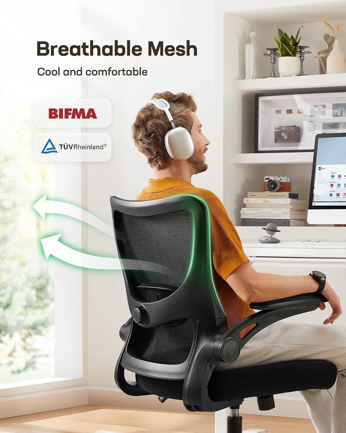 Black Office Chair J887