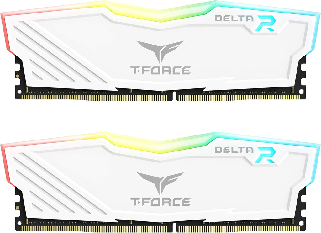 32GB (2x16GB) DDR5 6400MHz CL40 Desktop Memory Ram (White) Y352262