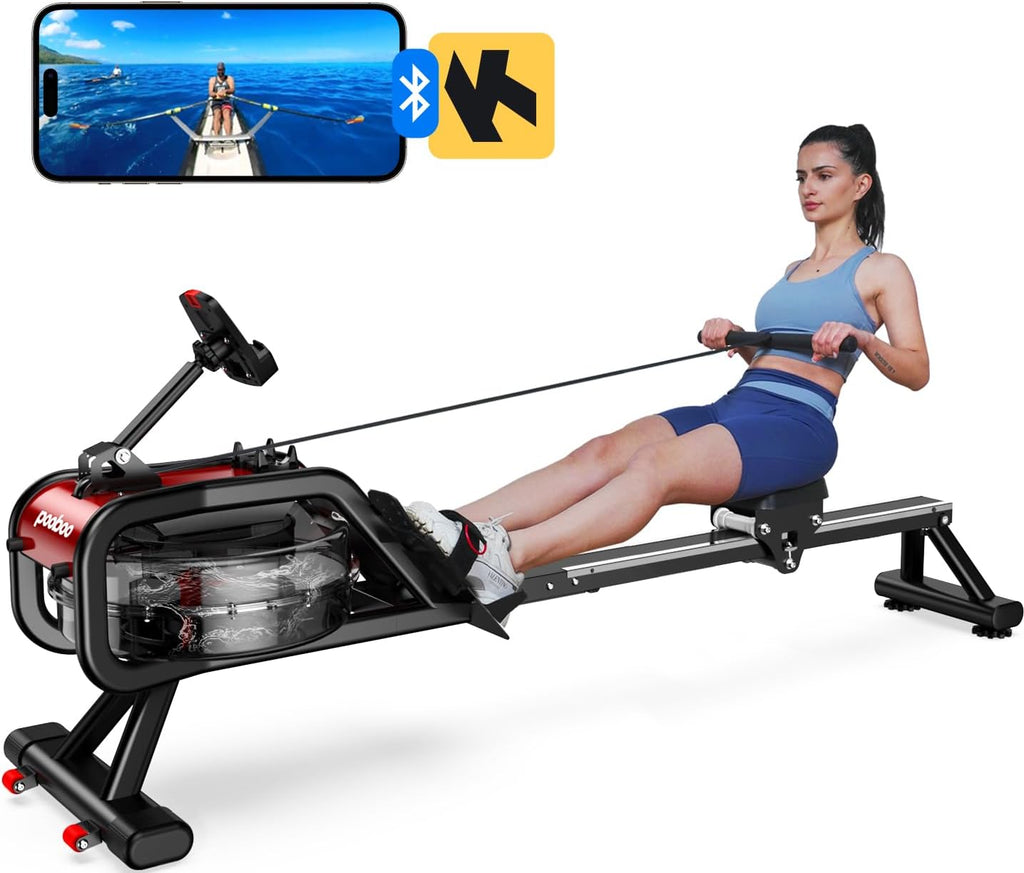 Magnetic Rower with LCD Monitor V124