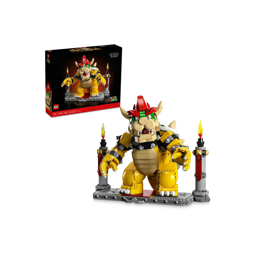 Super Mario The Mighty Bowser Building Toy Set W81436