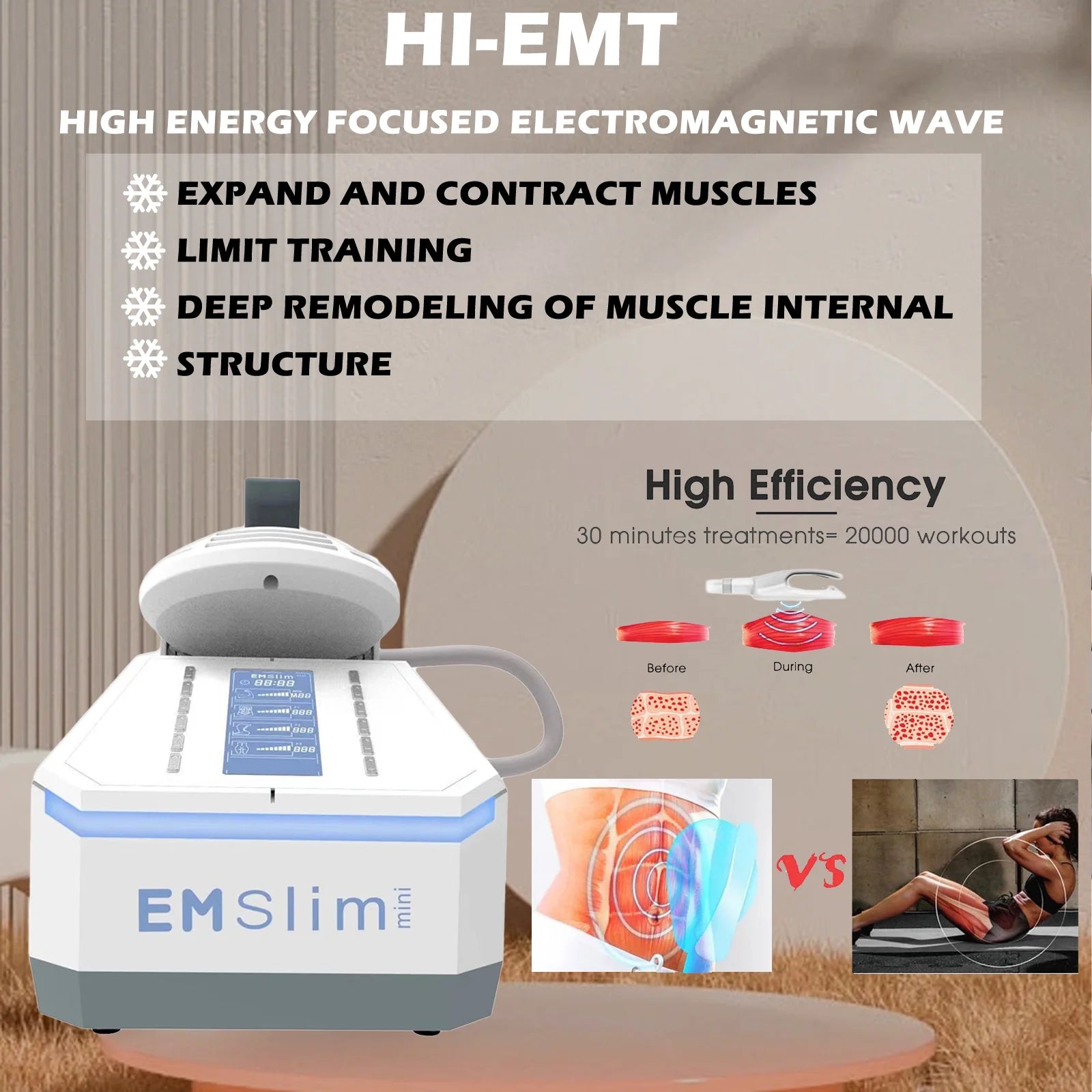 Muscle Stimulator and Slimming Equipment B416